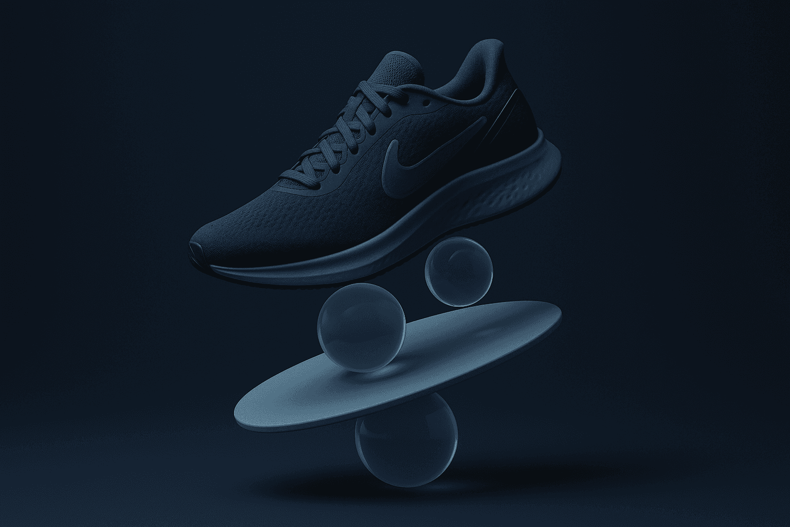 Brisk walk habit illustration