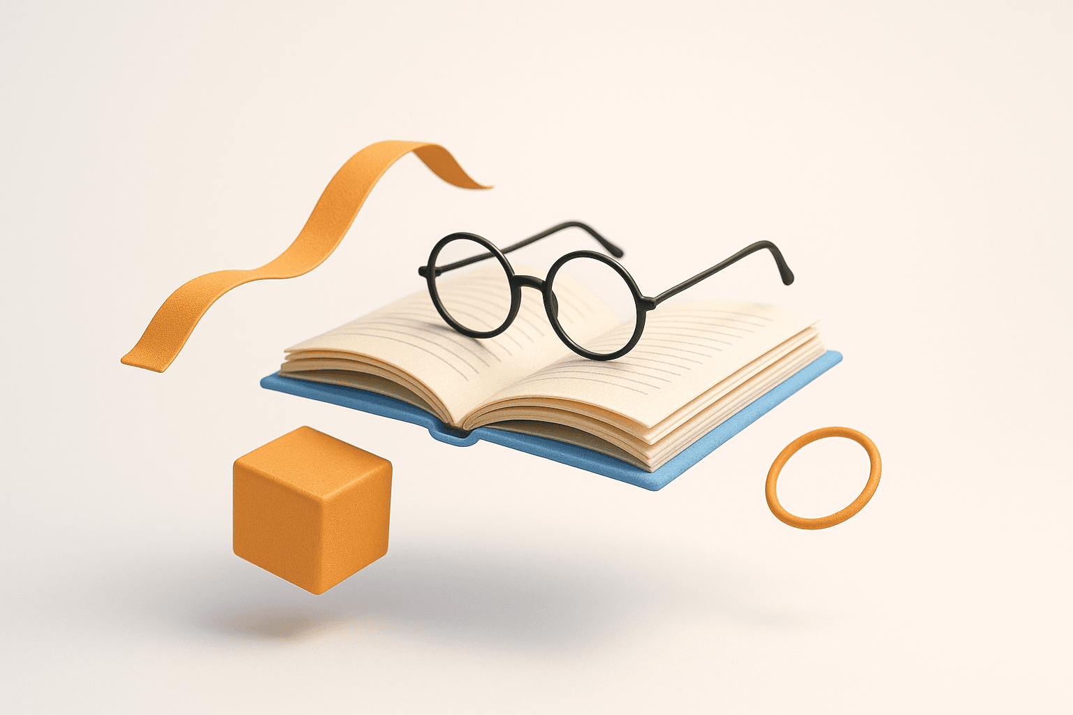 Reading and journalling artwork